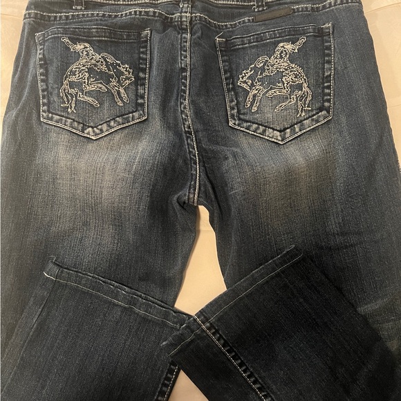 Long 37” inseam! cowgirl tuff straight leg tall jeans - Picture 1 of 6